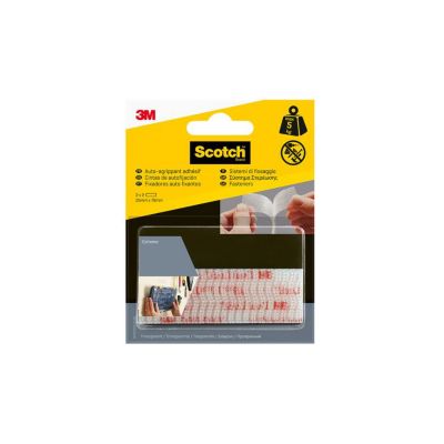 Bande Autofixante Extrême, Transparente, 25 Mm X 76 Mm, 2 Pièces, Max 5 Kg