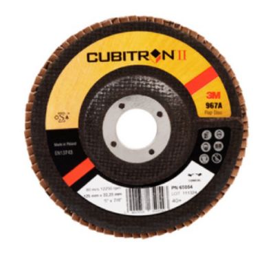 Disque à lamelles bombé Cubitron II céramique G80 3M 65056