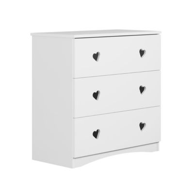 Commode 3 tiroirs Kocot Kids Julia - Blanc