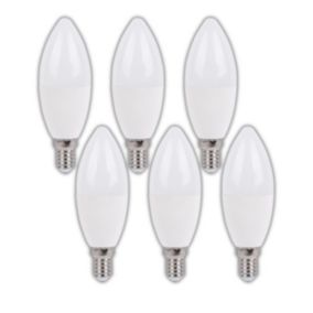 6 Ampoules LED connectées E14 Voltman