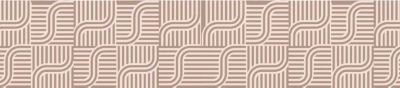 6 bandes adhésives motif boisé L.4,8 x H.195 x l.0,4cm