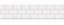 6 bandes adhésives motif carreaux métro blanc L.4,8 x H.195 x l.0,4cm