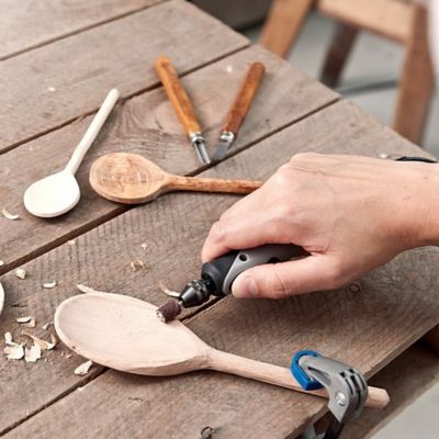 6 bandes tambour 1/4 gros grain Dremel Ø6,4 mm