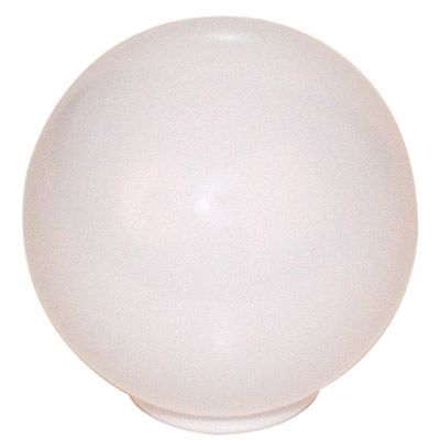 6 boutons de meuble plastique COLOURS Flashy blanc Ø30 mm