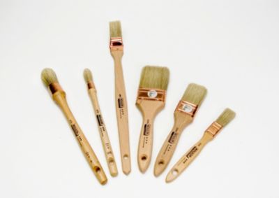 6 brosses à rechampir chantier mur et plafond toutes peintures Roulor