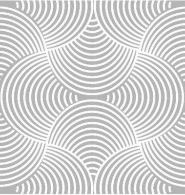 6 carreaux adhésifs motif texture gris blanc L.15 x H.15 x l.0,4cm