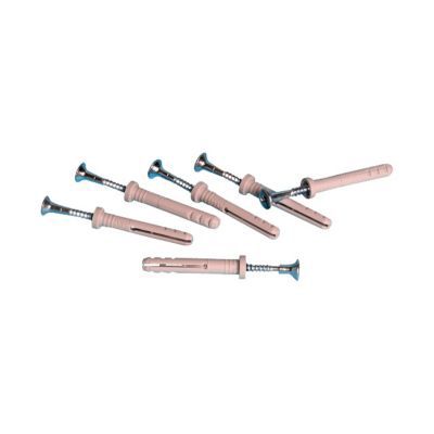 6 Chevilles Clou Vis A Frapper 40 Mm Castorama