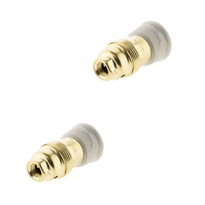 6 douilles E14 laiton bague Zenitech
