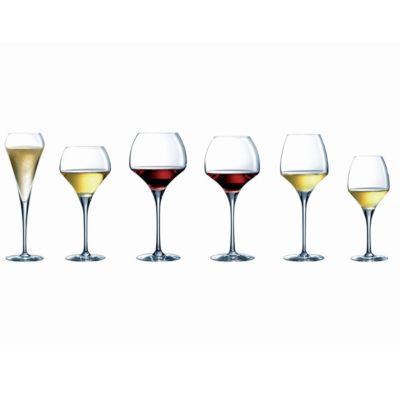 6 flûtes Effervescent 20 cl Transparent - Open Up par Chef & Sommelier