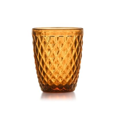 6 gobelets 22 cl Jaune - Diamond Ambre par Médard de Noblat