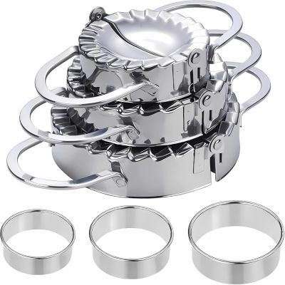 6 Moules Ravioli en Acier Inoxydable