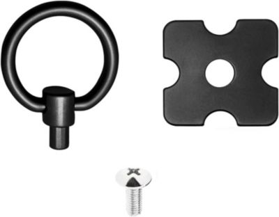 Lot De 10 Poignées De Tiroir à Trou Unique Noir Mat Pour Commodes Armoires Et Quincaillerie De Cuisine 97469767