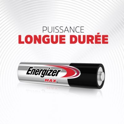 6 Piles alcalines AAA LR3 Max Energizer