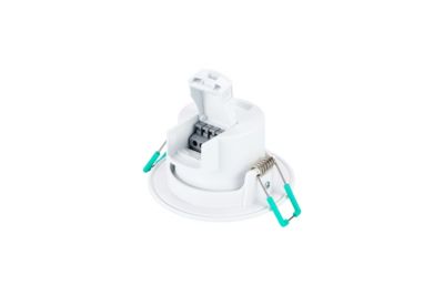 6 spots LED encastrables blancs IP44 500 lm 4,8W, blanc chaud ∅8,7 cm Sylvania