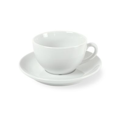 6 tasses et soucoupes thé Blanc - Côme par Médard de Noblat