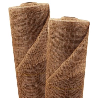 60m x 1m tissu de jute 105g/m² tapis de jute jute de jardin tissu de jute Aquagart