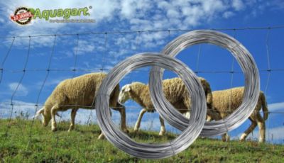 625 m fil de tension de 3,0 mm pour clôture de protection Aquagart