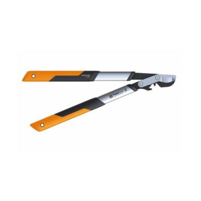 Fiskars Coupe-branches Powergear X - S à crémaillère et à lame franche 55 cm - D. 40 mm