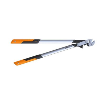 Fiskars Coupe-branches Powergear X - L à crémaillère et à enclume 80 cm - D. 55 mm