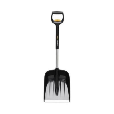 Pelle à neige télescopique FISKARS - X-series - poignée coudée en forme de D - Noir