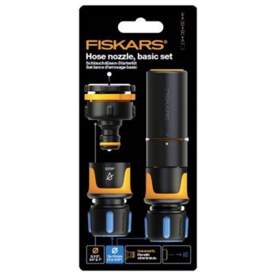 Pistolet d'arrosage Fiskars 1027091 kit de démarrage avec surface Softgrip™ 2 fonctions compatible universellement - vue 3