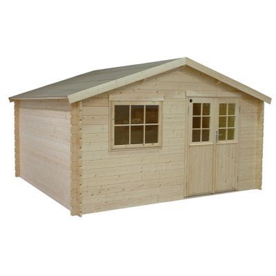 Abri de jardin bois Tohni 12 49m²