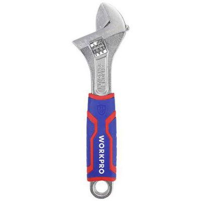 Clé à molette réglable WorkPro WP272011 200 mm ouverture 30 mm