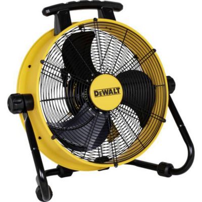 Ventilateur de sol DeWalt 45 cm 110 W - DXF1853 Jaune