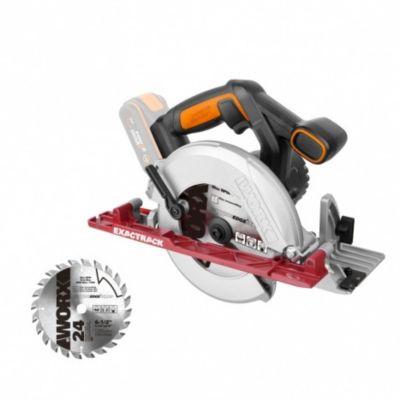 WORX WX530.9 scie circulaire portative 19 cm 5000 tr min - vue 2