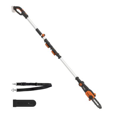WORX Élagueuse Tronçonneuse sans Fil 20V WG349E.9 Guide de 20 cm manche Télescopiqueavec hauteur de Coupe jusqu'à 3 6m avec harnais et gaine de Lame livrée sans Batterie ni Chargeur - vue 2