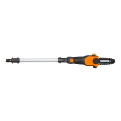 Tête d'élagueuse sur perche WORX WA0307 guide 20 cm 3 angles de coupe pour taille haies sur perche Worx WG252E