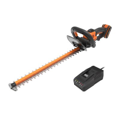 Taille-haies 20V WORX - WG264E (lame double action 56 cm, écartement 20 mm, léger et ergonomique, 1 batterie 2Ah + chargeur)