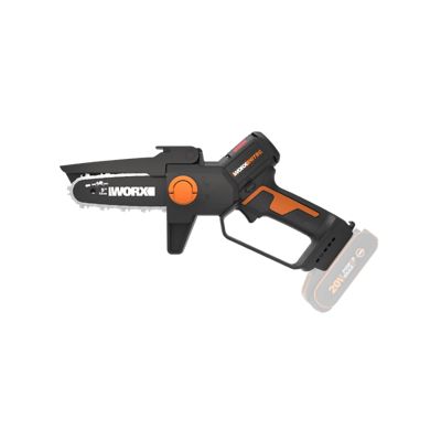 Élagueuse WORX Nitro Mini Tronçonneuse 20V Moteur Brushless Lubrification Automatique 12 cm - vue 4