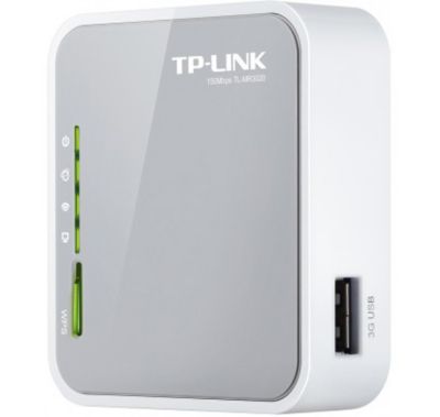 TP-Link Routeur WiFi TL-MR3020 portable 3G/WAN Blanc - vue 3