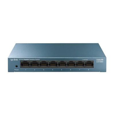 TP-Link LS108G Non-géré Gigabit Ethernet (10/100/1000) Bleu - vue 4