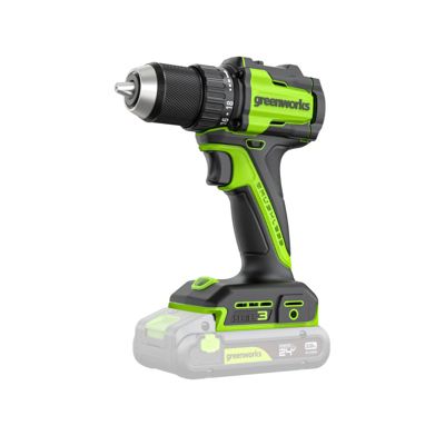 Greenworks POWERALL 24V Perceuse 45Nm Batterie 2Ah