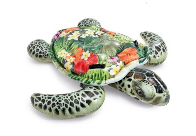 Bouée gonflable Intex type tortue aloha à chevaucher à partir de 3 ans