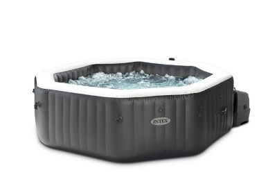 Spa gonflable PureSpa Carbone octogonal Bulles et Jets 4 places Intex - vue 2