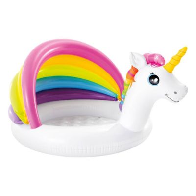 Intex Piscine bébé Licorne 127x102x69 cm