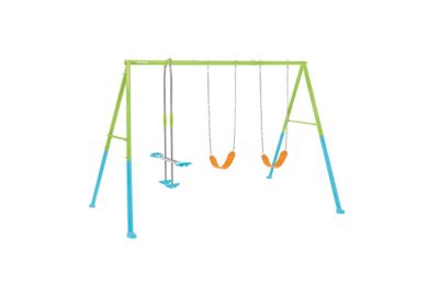 Portiques balançoires 3 agrès Intex 1 face à face et 2 balançoires