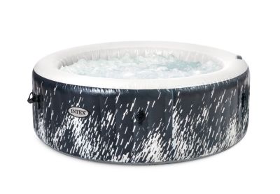 Spa gonflable PureSpa Galaxie rond Bulles avec LED 4 places / Intex - vue 2
