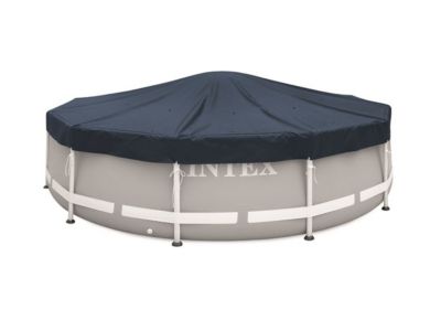 Bâche hiver INTEX Piscine Ronde Ø457m Triple épaisseur Traitement anti UV - vue 2