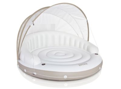 Intex Lounge gonflable - Caraïbes - 199 x 150 cm - 58292EU Blanc - vue 4