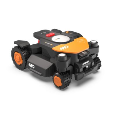 Robot tondeuse connecté sans fil WORX VISION CLOUD 4WD Jusquà 2000 m² WR342E caméra 4K IA pente 84% VSLAM+RTK Cloud app