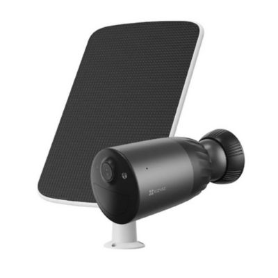 Caméra de vidéosurveillance extérieure avec panneau solaire Ezviz EB3 noir