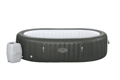 Spa gonflable BESTWAY Lay Z Spa Mauritius 270 x 180 x 71 cm 5 à 7 places Ovale Couverture cartouche et diffuseur