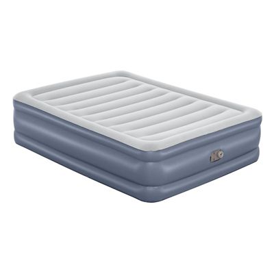 Bestway Matelas gonflable 2 personnes 203 x 152 x 51 cm avec pompe électrique intégrée coloris Bleu - vue 3