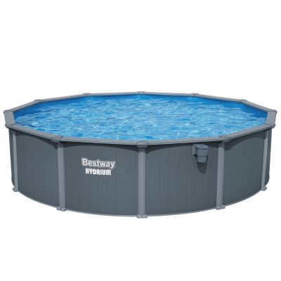 Piscine hors sol ronde Ø5 49 x H.1 32 pvc et acier Bestway Hydrium 561CS - vue 2
