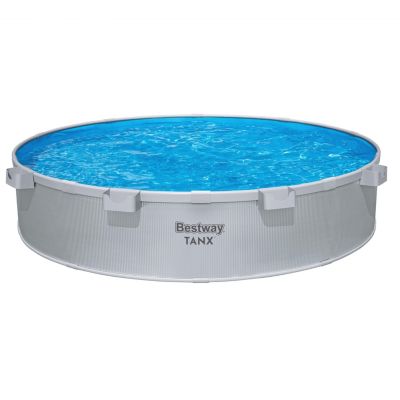 Piscine hors sol pvc et acier ronde 3 05 x h.61 cm Bestway Tanx 561RW - vue 1