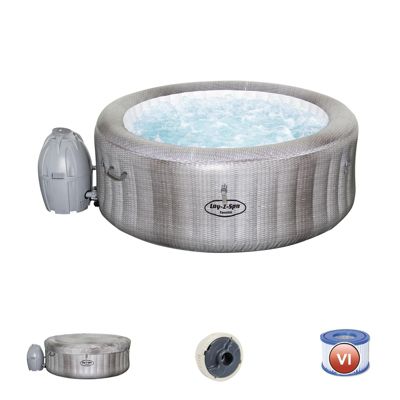 Spa Gonflable Bestway Lay Z Spa Cancun 180x66 cm pour 2 4 Personnes Rond